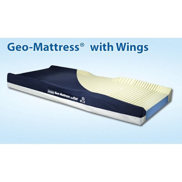 Geo-Mattress Geo-Mattress with Wings 80"L x 39"W x 6"H center, 8"H side 87536